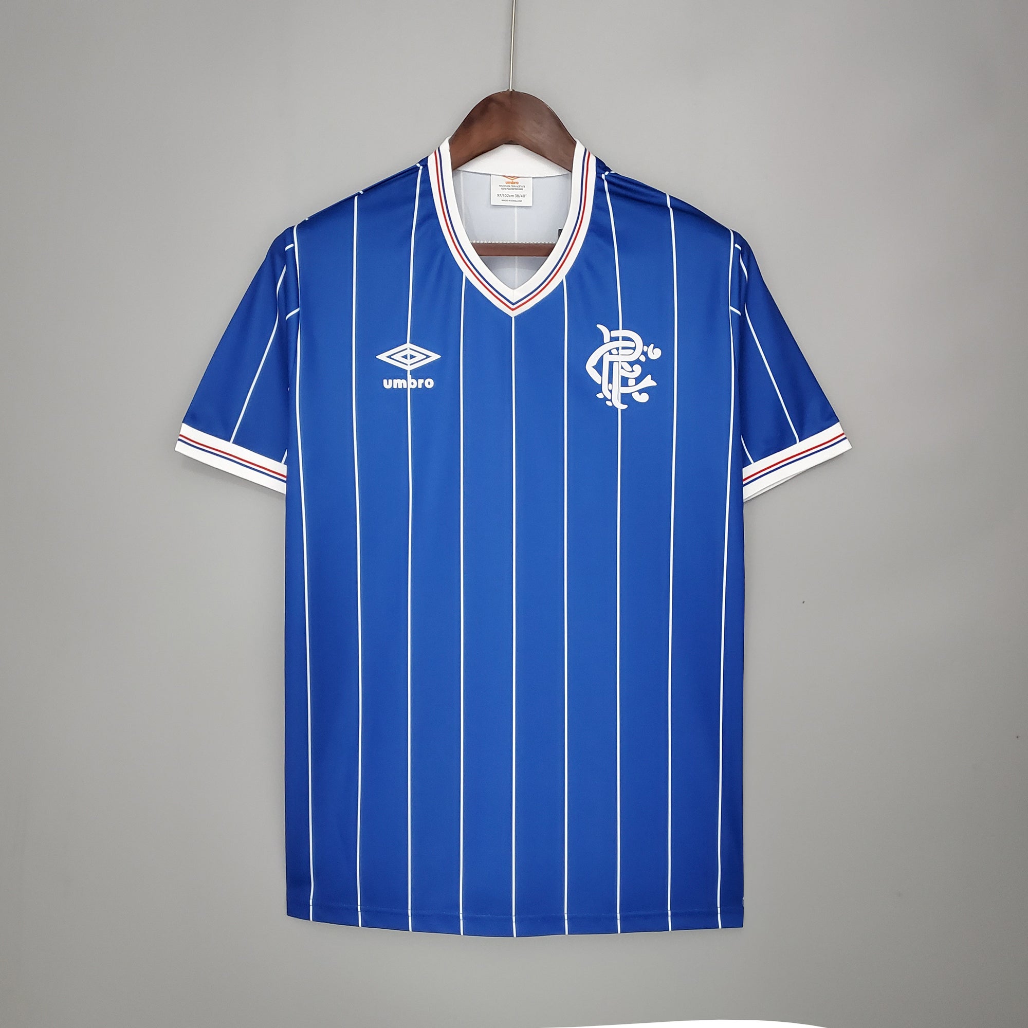 Camisa Rangers 1982/83 Home Retro