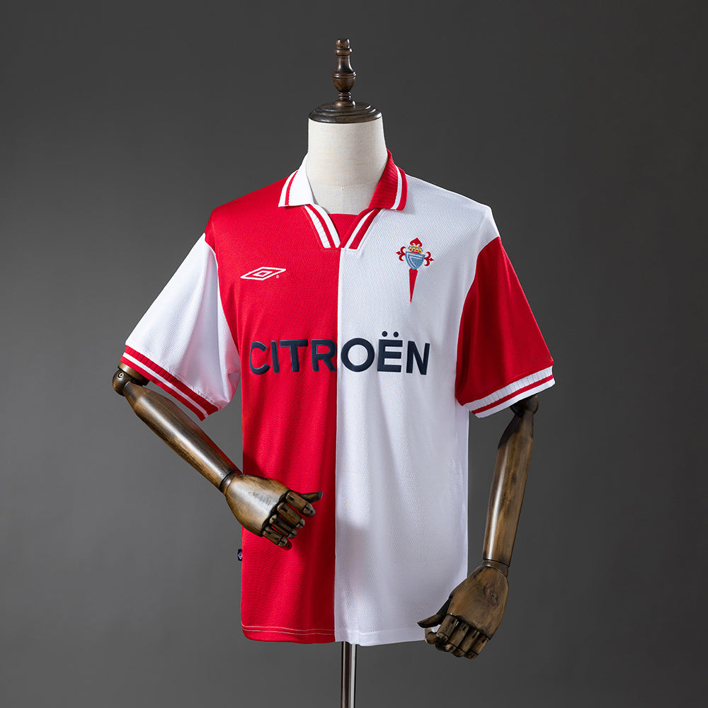 Camisa Celta De Vigo 2001/02 Away Retro