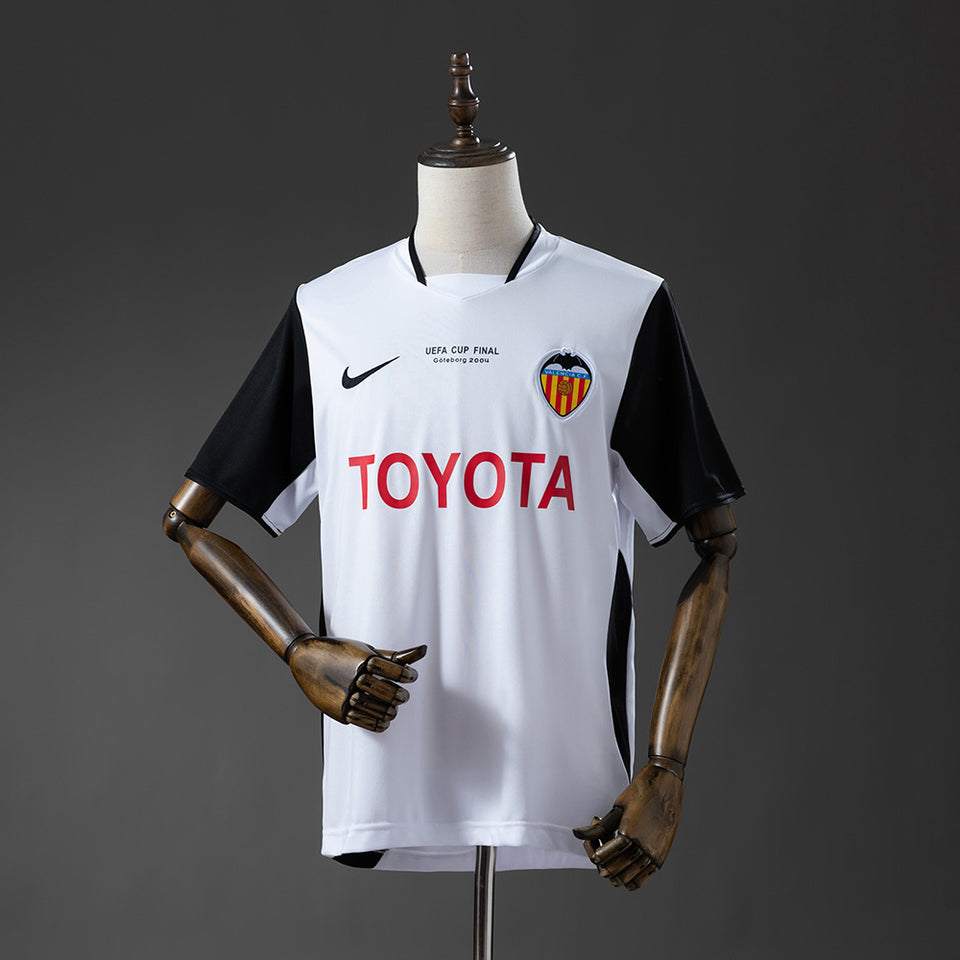 Camisa Valência 2003/04 Home Retro