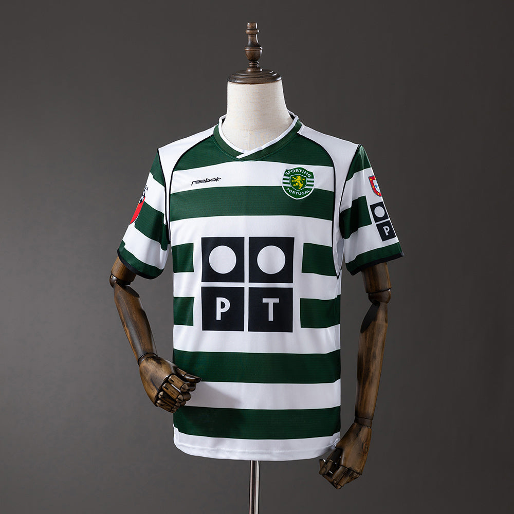 Camisa Sporting 2001/03 Home Retro