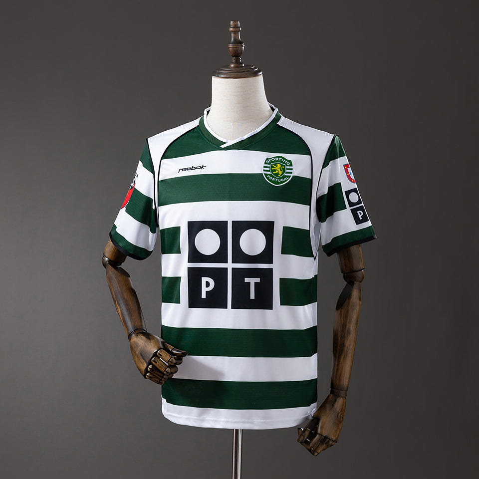 Camisa Sporting 2001/03 Home Retro