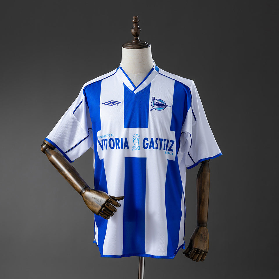 Camisa Alavés 2003/04 Home Retro