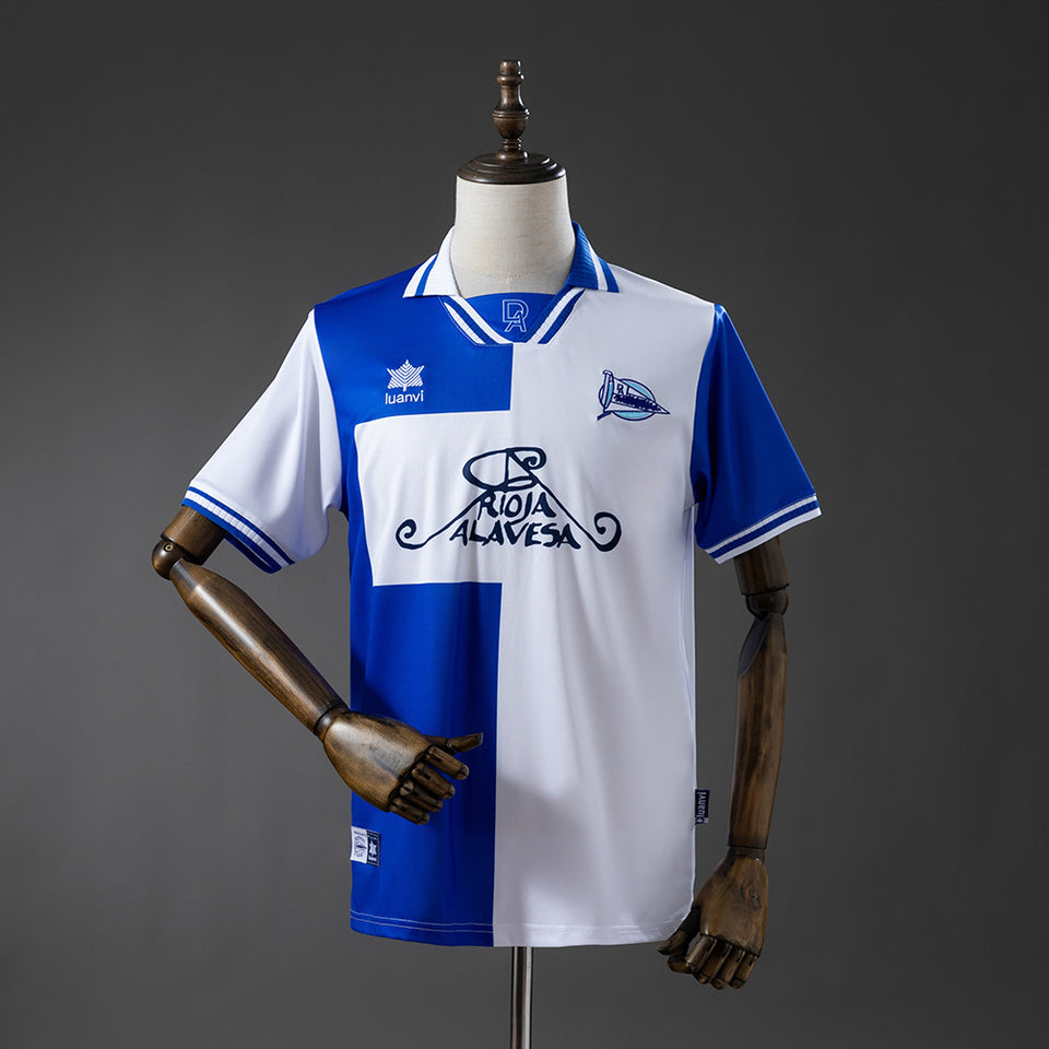 Camisa Alavés 2000/01 Home Retro